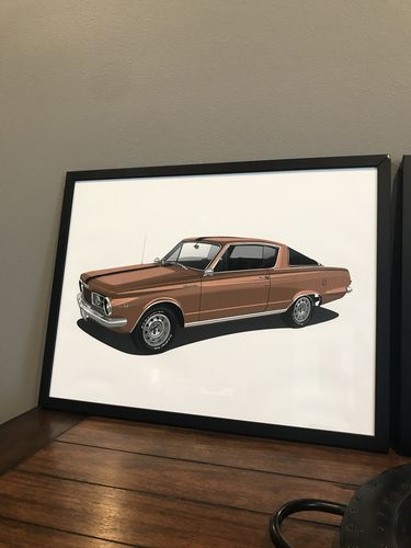 Customer photo review of Custom Car Portrait