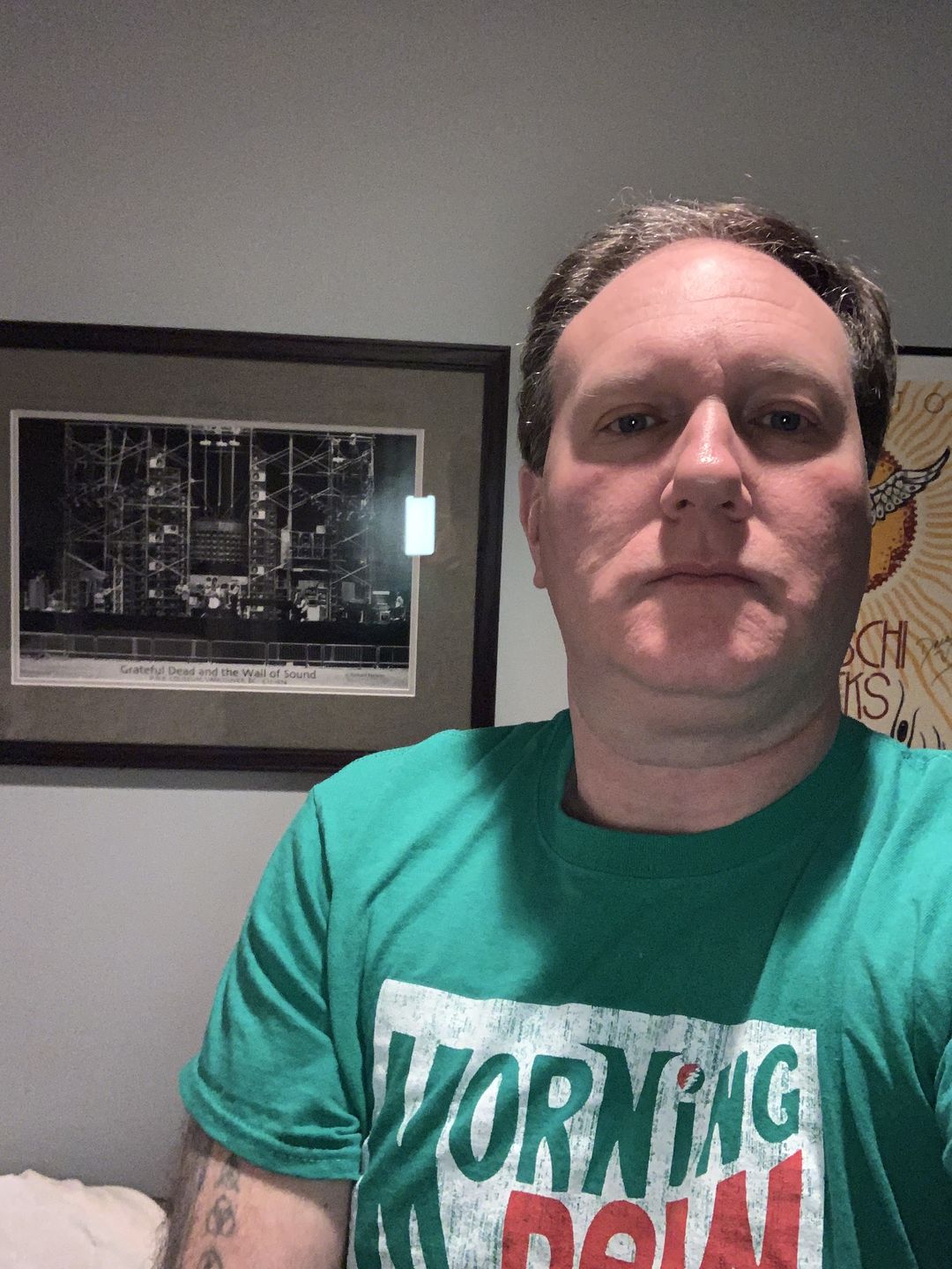 Customer photo review of Grateful Dead Morning Dew T Shirt