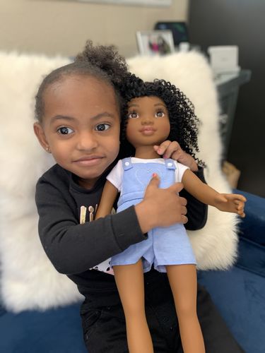 Customer photo review of Healthy Roots Doll: Zoe