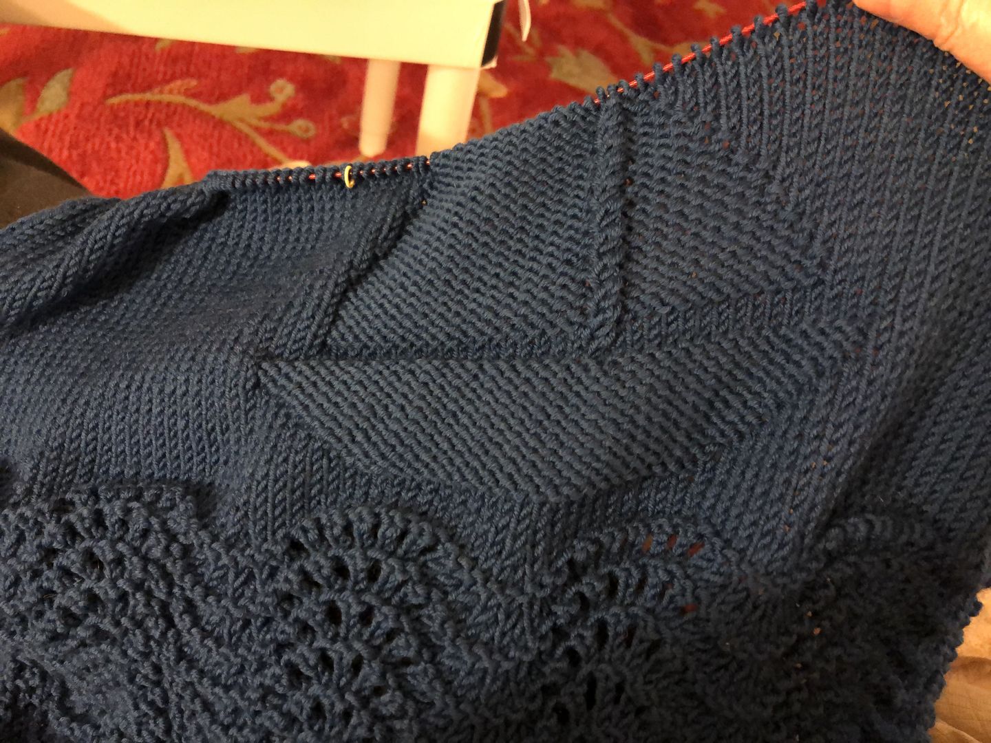 Customer photo review of Plymouth Yarn Worsted Merino Superwash