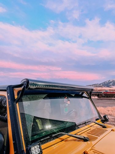 Customer photo review of Aerolidz Light Bar Cover - 50” 52” - Smoked - Dual Row