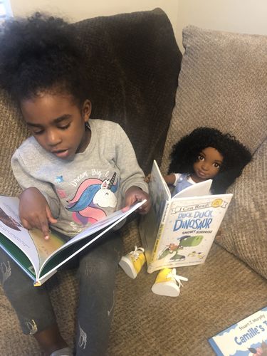 Customer photo review of Healthy Roots Doll: Zoe