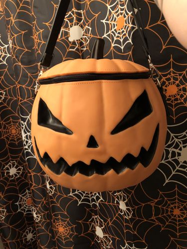Customer photo review of PRE ORDER - Sleepy Hollow Pumpkin Bag