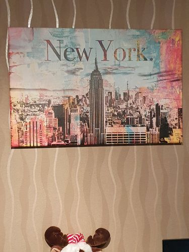Customer photo review of Tableau New York Sky
