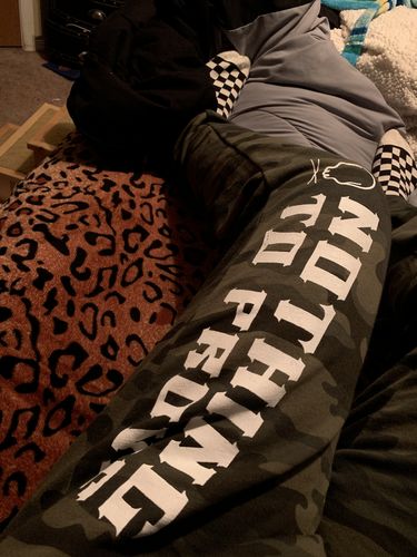 Customer photo review of #Prove Unisex Forest Camo Joggers - 026