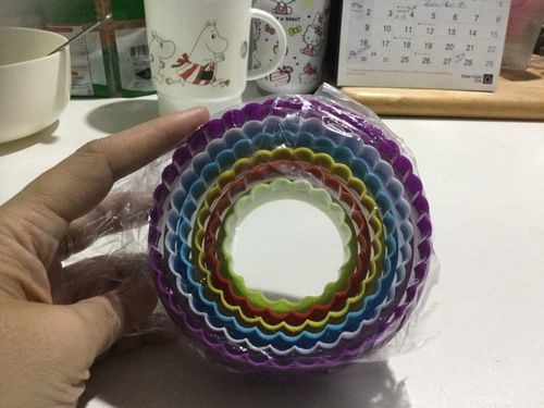 Customer photo review of Emporte Piece Biscuit en couleur (lot de 5 ou 6)