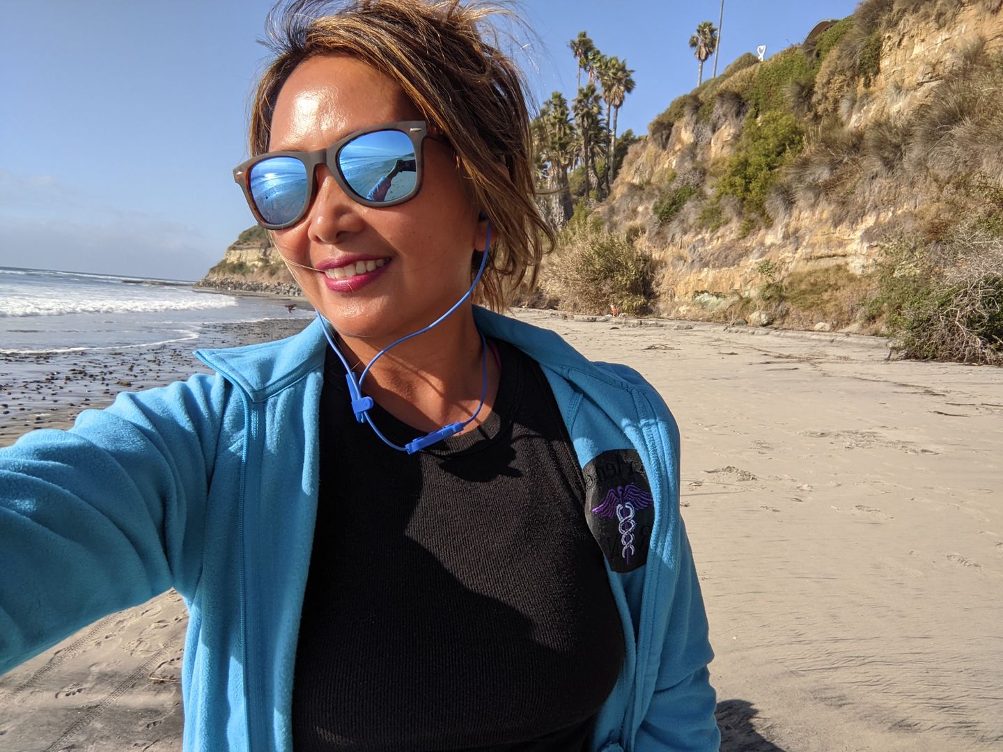 Customer photo review of Closeout Colors |  EB225 Eddie Bauer® Ladies Full-Zip Microfleece Jacket