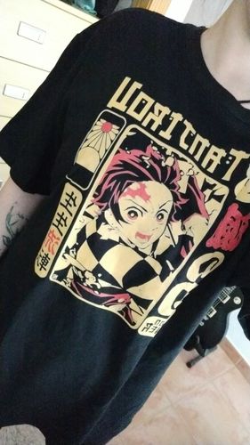 Customer photo review of Tanjiro - Popart Tee