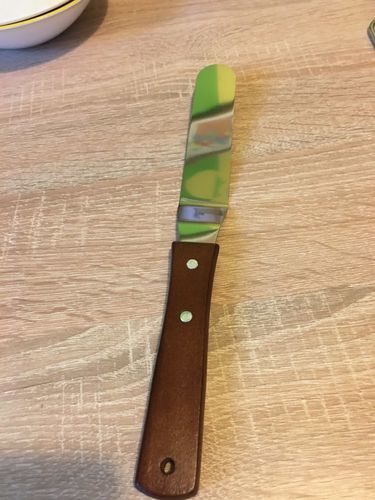 Customer photo review of Spatule Coudée Inox (A l'unité)