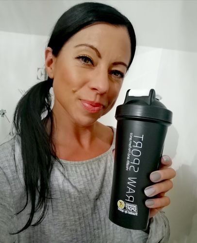 Customer photo review of Coffee Vitality Protein Powder