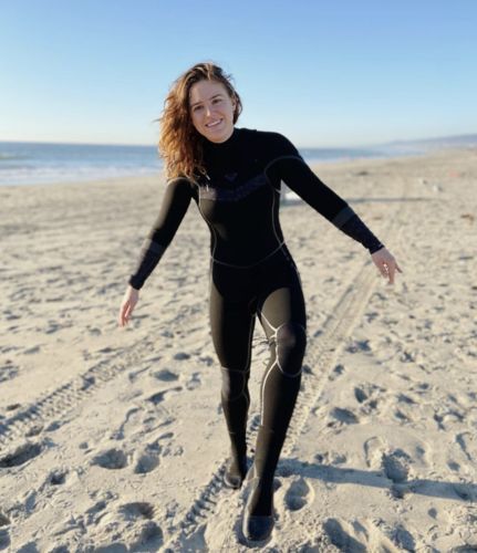 Customer photo review of Roxy Syncro Plus 4/3 Chest Zip Wetsuit - Women's