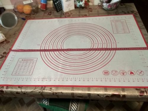 Customer photo review of Tapis Silicone Patisserie 40x60cm - Sy-Lico™
