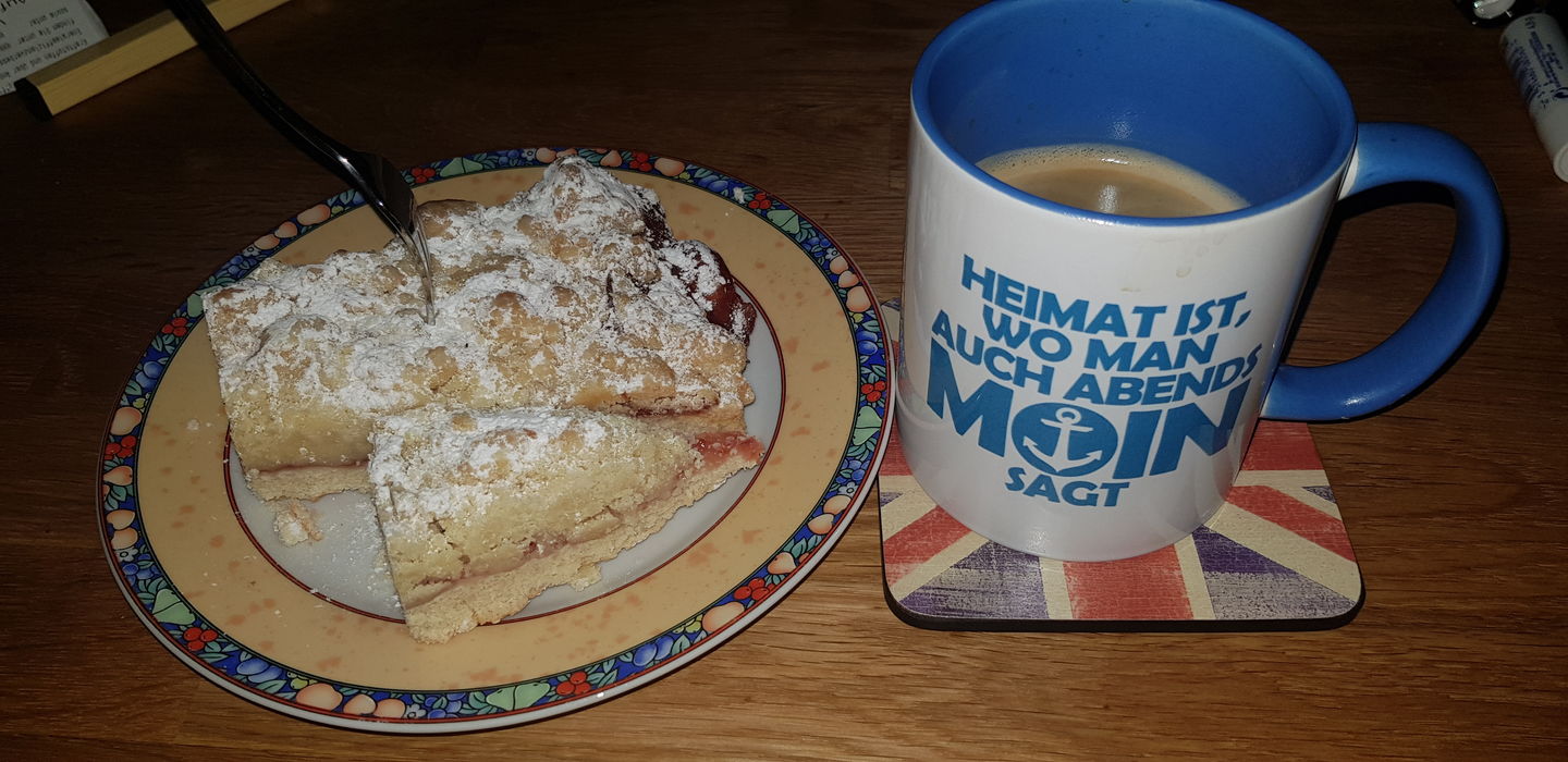 Customer photo review of Heimat Moin · Keramik Tasse zweifarbig