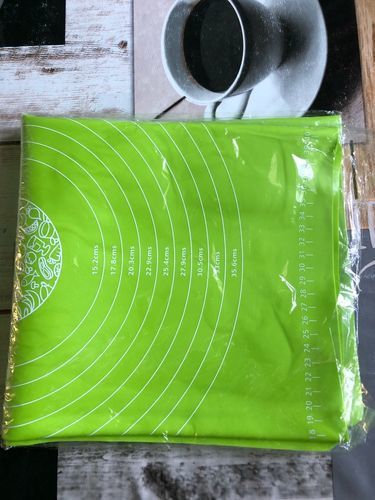 Customer photo review of Tapis Silicone Pâtisserie Couleurs