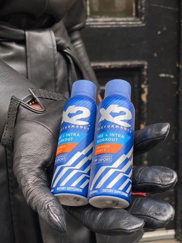 Customer photo review of X2 PERFORMANCE® Pre-Workout + Intra-Workout Shots