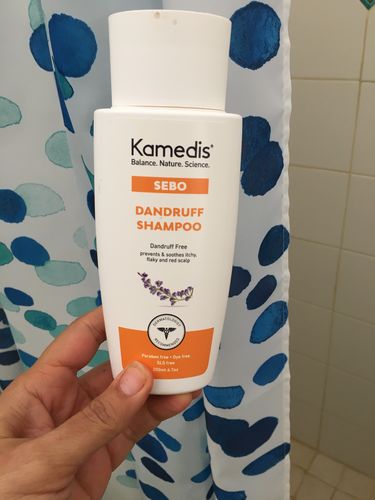 Customer photo review of שמפו טיפולי נגד קשקשים | SEBO DANDRUFF SHAMPOO