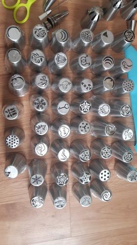 Customer photo review of Poche à douille Silicone - Assortiment 109 pièces