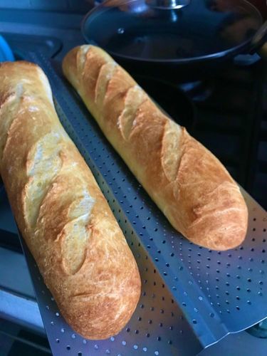 Customer photo review of Plaque a Pain - Moule a baguette + E-Book Offert