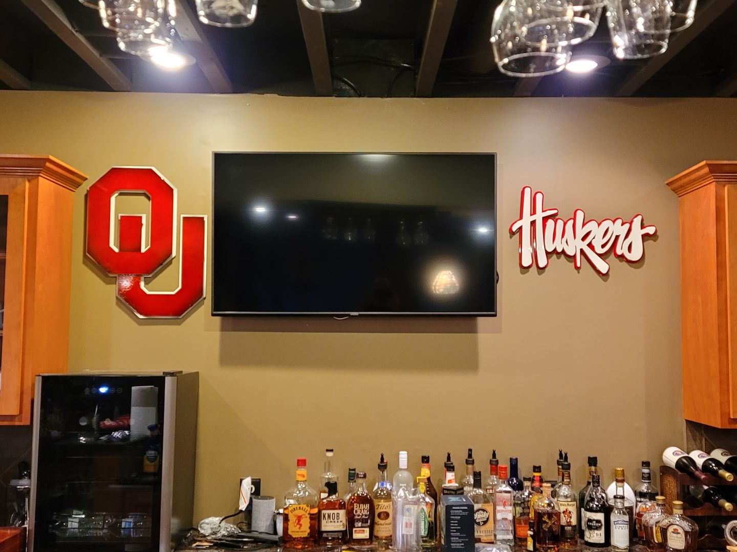 Customer photo review of University of Oklahoma Sooners "OU" Vintage 3D Metal Artwork