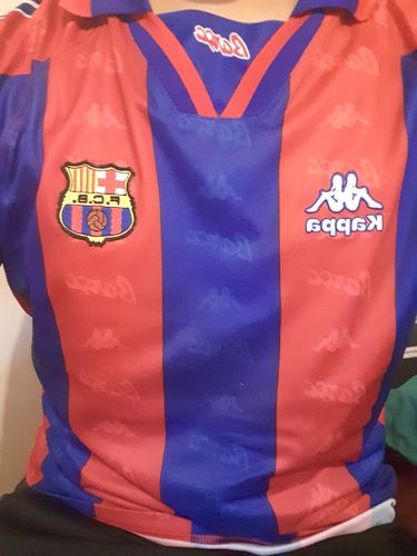 Customer photo review of FC Barcelona 1996/1997 Home kit