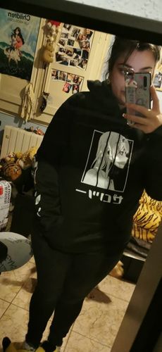 Customer photo review of Kawaii Style Zero Two Hoodie