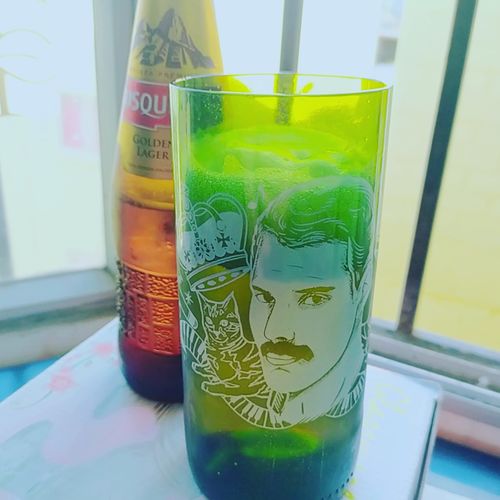 Customer photo review of Vasos Rockstar 6 Pack