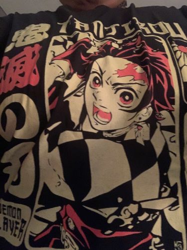 Customer photo review of Tanjiro - Popart Tee