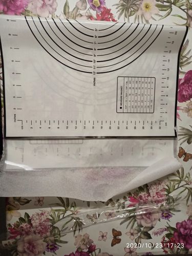 Customer photo review of Tapis Silicone Patisserie 40x60cm - Sy-Lico™