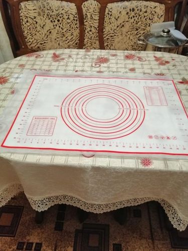 Customer photo review of Tapis Silicone Patisserie 40x60cm - Sy-Lico™