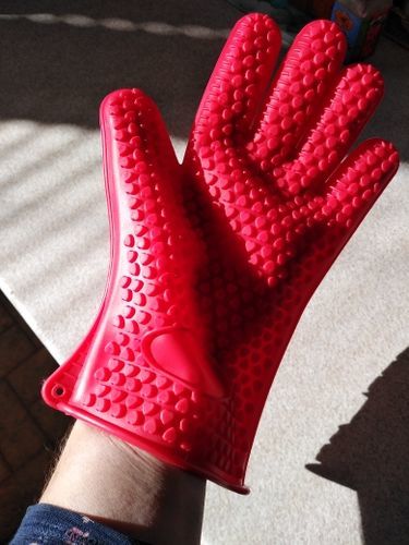 Customer photo review of Gant de Cuisine anti chaleur (à l'unité) - Sy-Lico™