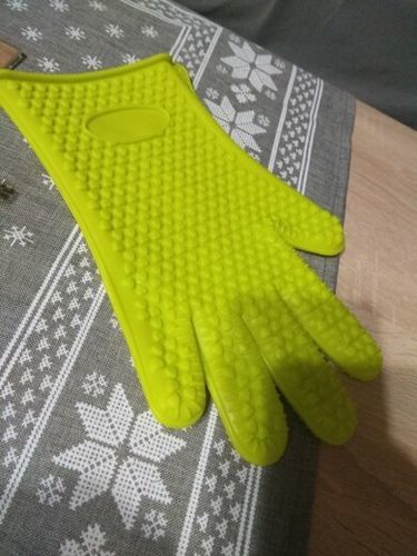 Customer photo review of Gant de Cuisine anti chaleur (à l'unité) - Sy-Lico™