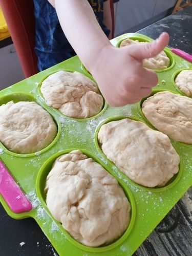 Customer photo review of Moule Silicone Pain au Lait