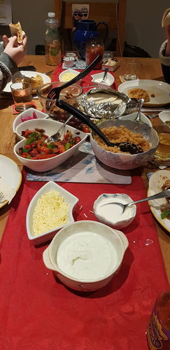 Customer photo review of Boojum Mexican Fajita Meal Kit For 4 People