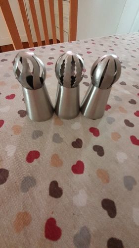 Customer photo review of Poche à Douille Silicone - Assortiment 4 Pièces