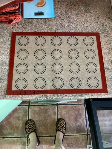 Customer photo review of Tapis Macaron Silicone - 20 empreintes