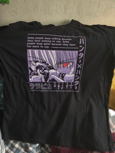 Customer photo review of Kurapika - Scarlet Eyes Tee