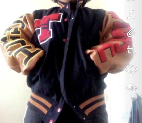 Customer photo review of VARSITY JACKET
