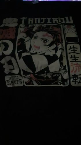 Customer photo review of Tanjiro - Popart Tee