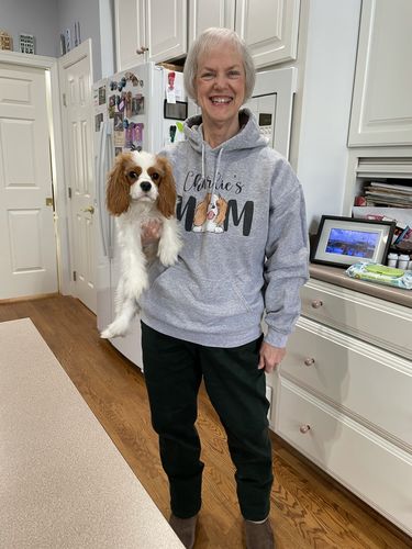 Customer photo review of Dog Mom/Dad - Personalized Custom Unisex Hoodie