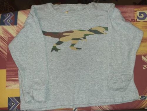 Customer photo review of Pyjama Dinosaure Enfant T-Rex militaire