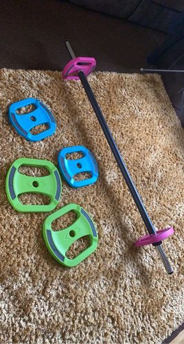 Customer photo review of Apus BODY PUMP Space Bar Set/ HALF PRICE