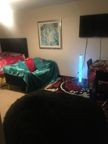 Customer photo review of The Ultimate XXL Adults Children’s Faux Fur Bean Bag With Beans Included