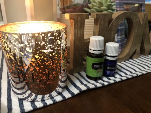 Customer photo review of WINTER FOREST - Original Shark Tooth Candle