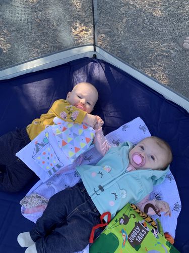 Customer photo review of Pop N' Go® Self-Inflating Mattress
