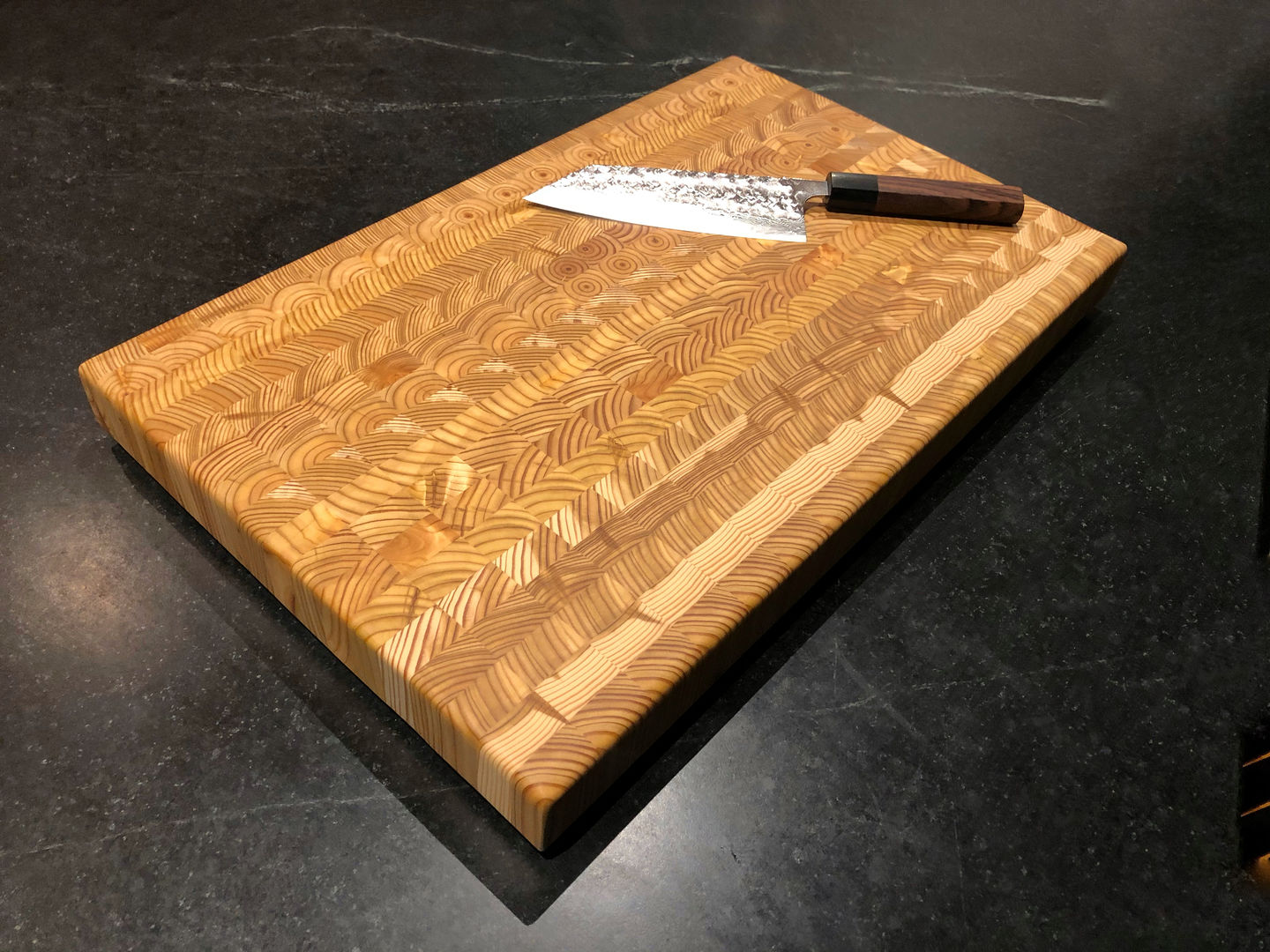 Customer photo review of Larchwood Cutting Board