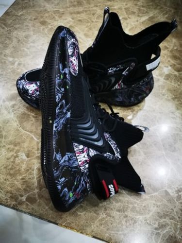 Customer photo review of Winter High-top Warm Plush Sneaker