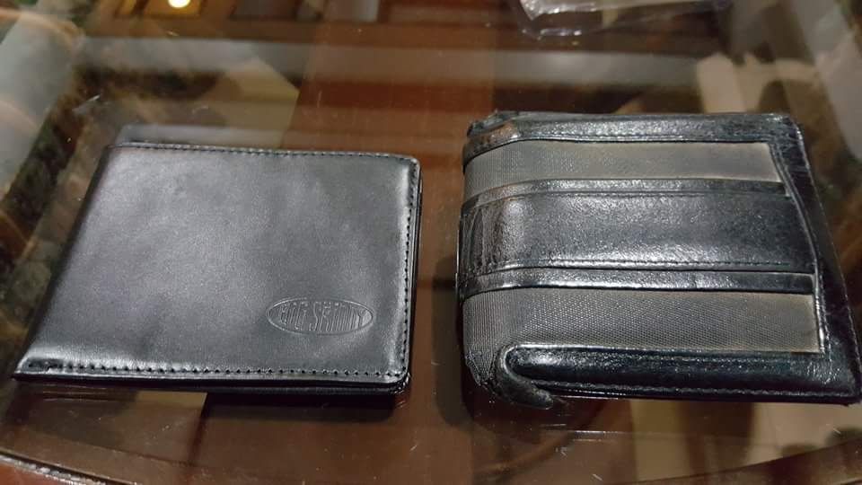 Customer photo review of RFID Blocking Leather Multi Bi-fold Black