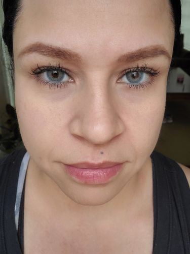 Customer photo review of Eyra Blue Contact Lenses(12 months wear)