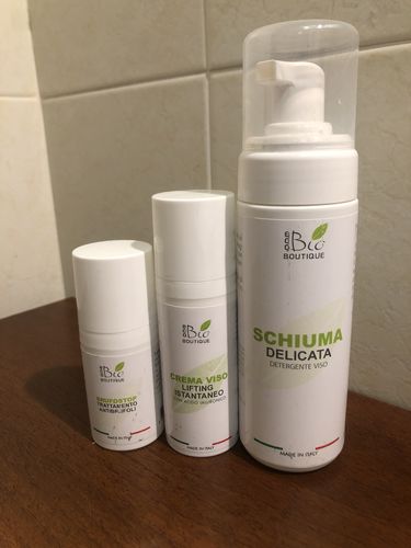 Customer photo review of Set Anti Brufoli e Imperfezioni Medium