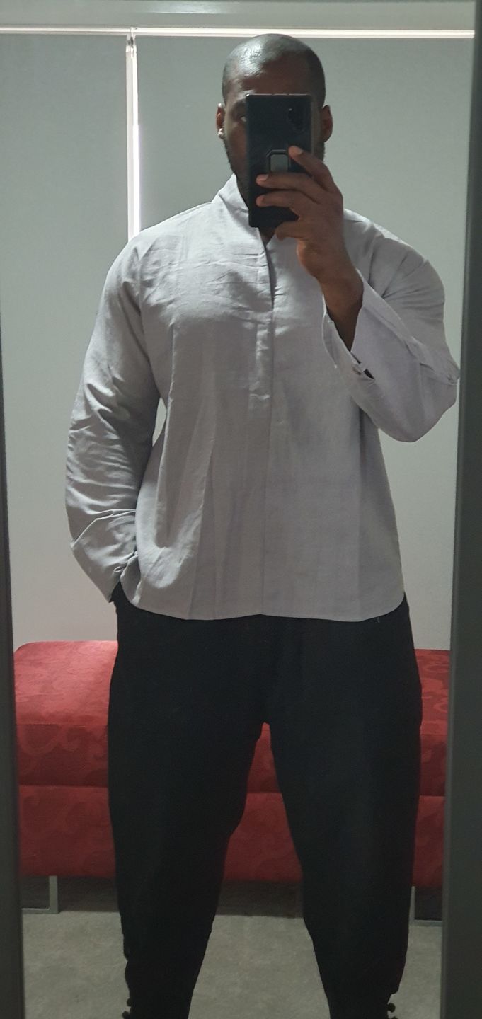 Customer photo review of Shinu Sleeve Shirt